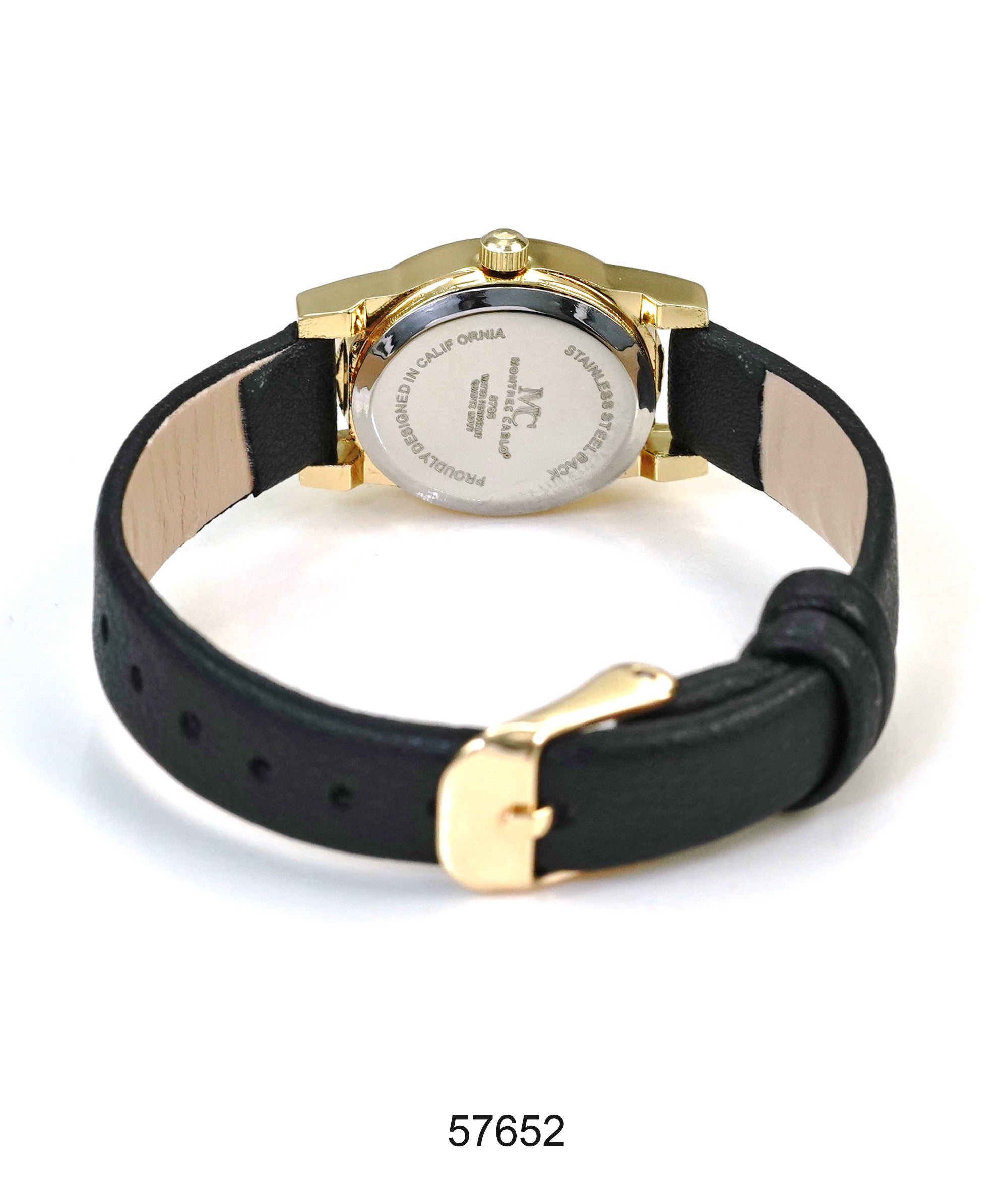 5765-JB - Montres Carlo Jewlery Gift Box with Metal Watch