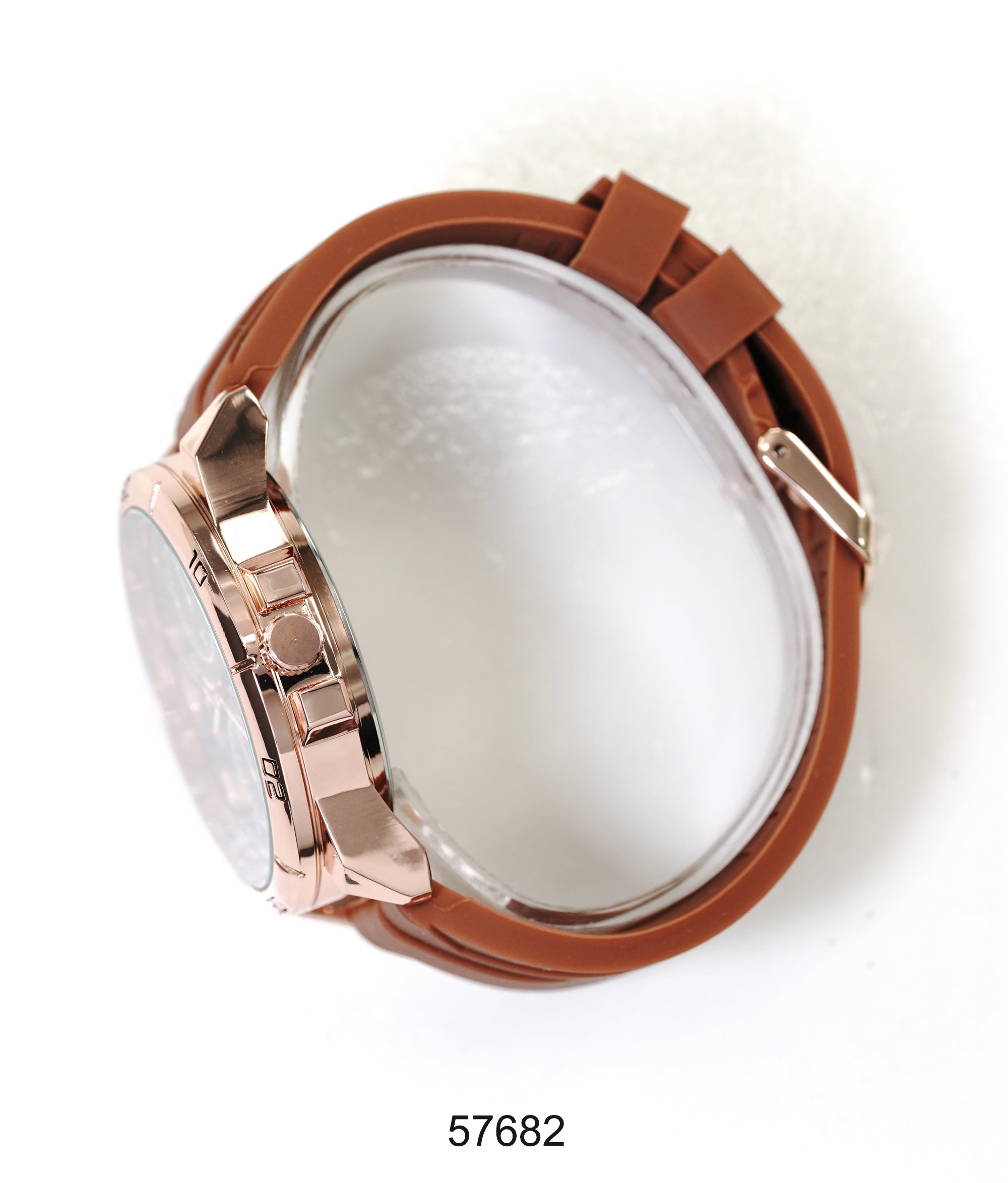 5768-Montres Carlo Sports Watch With PU Band