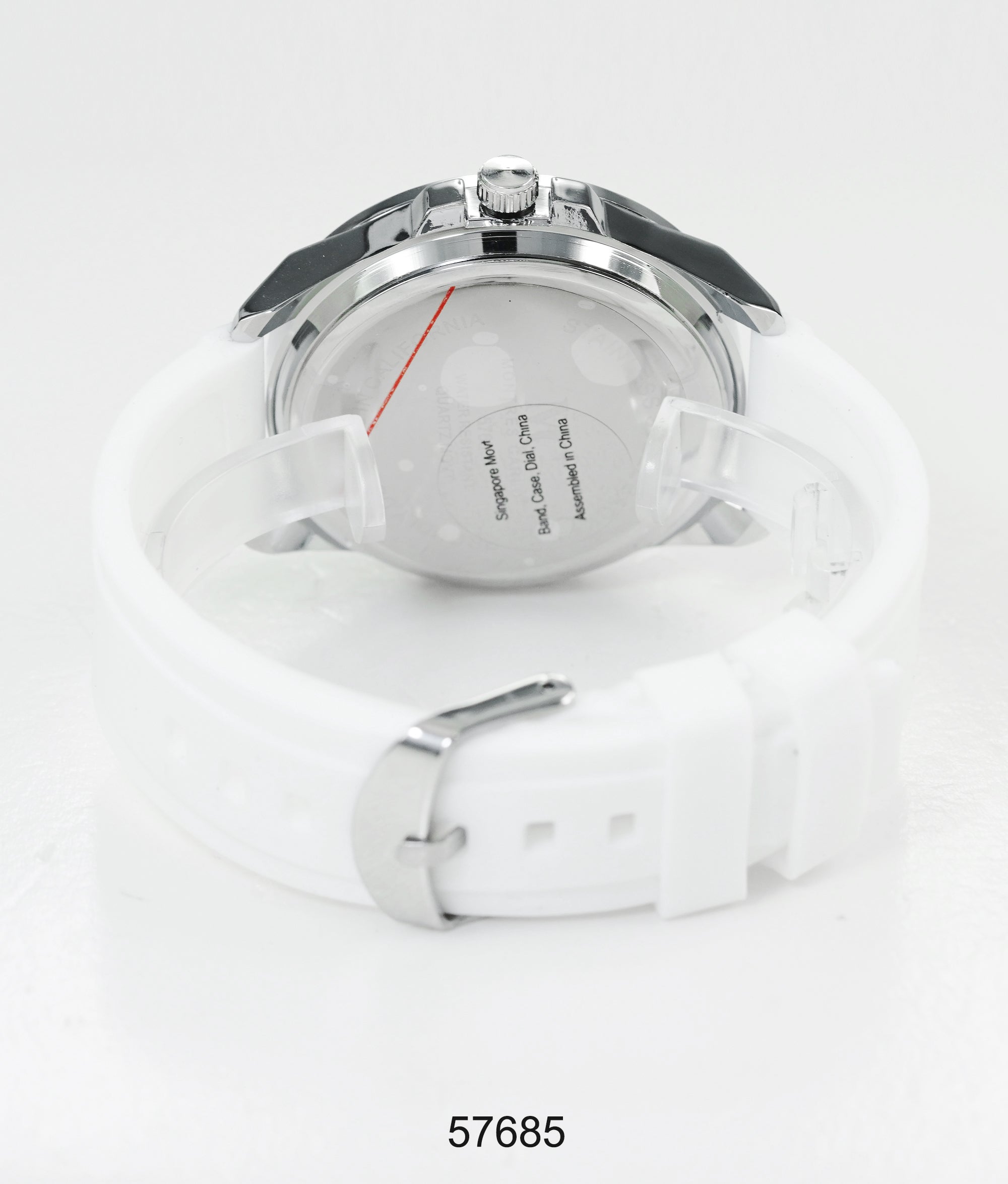 5768-Montres Carlo Sports Watch With PU Band