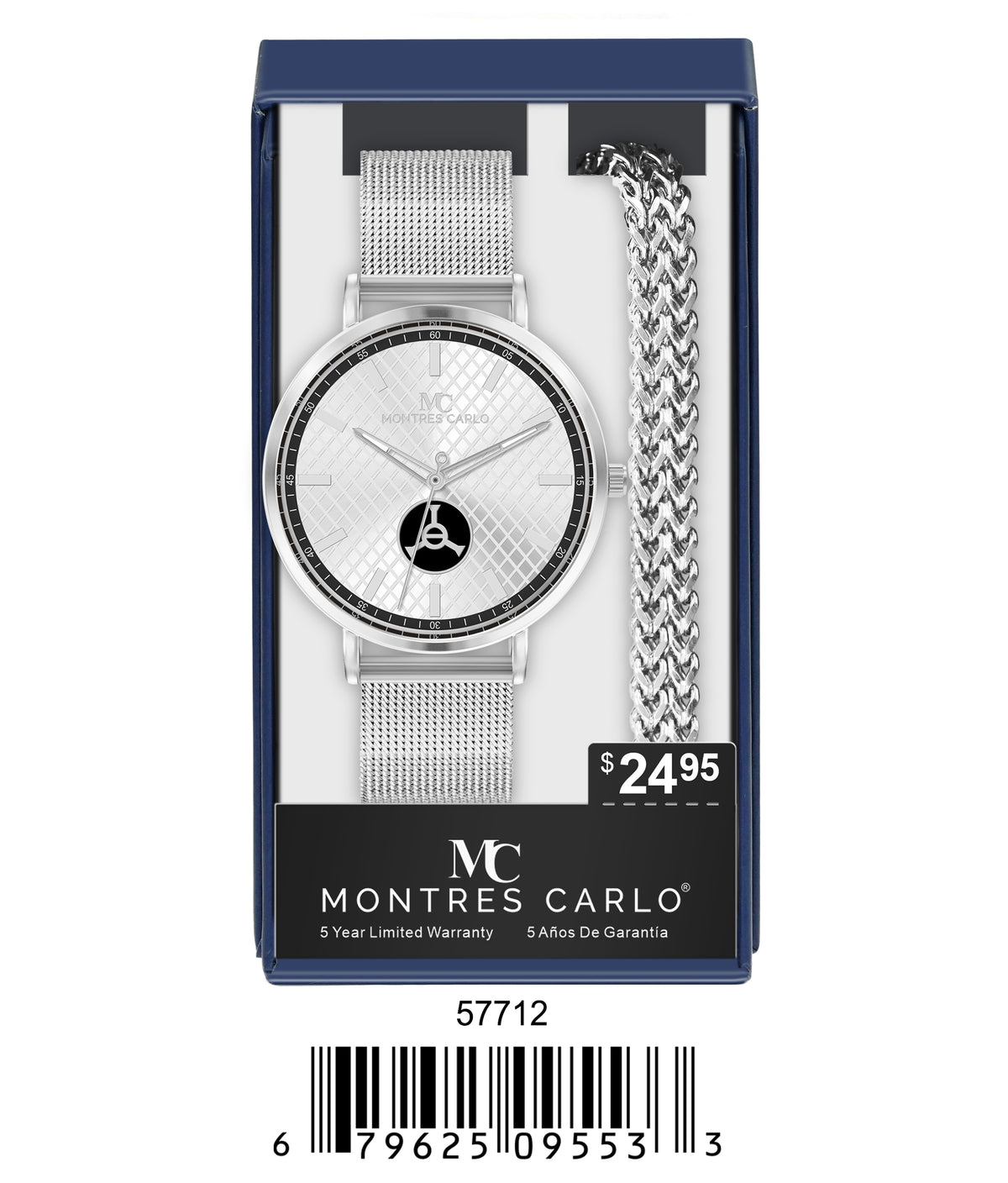 5771-JB Metal Band Watch Gift Box Edition
