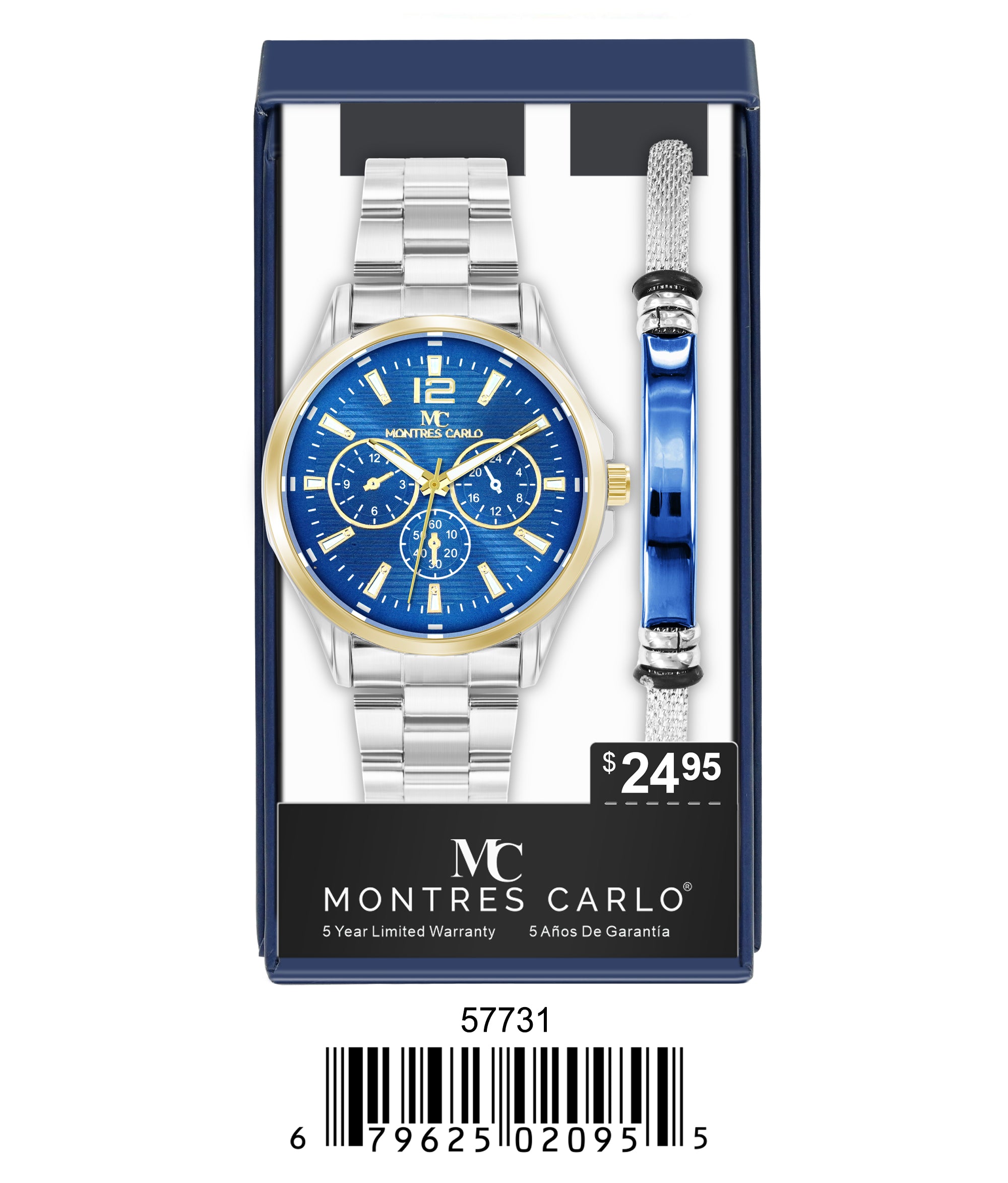 5773-JB Metal Band Watch Gift Box Edition
