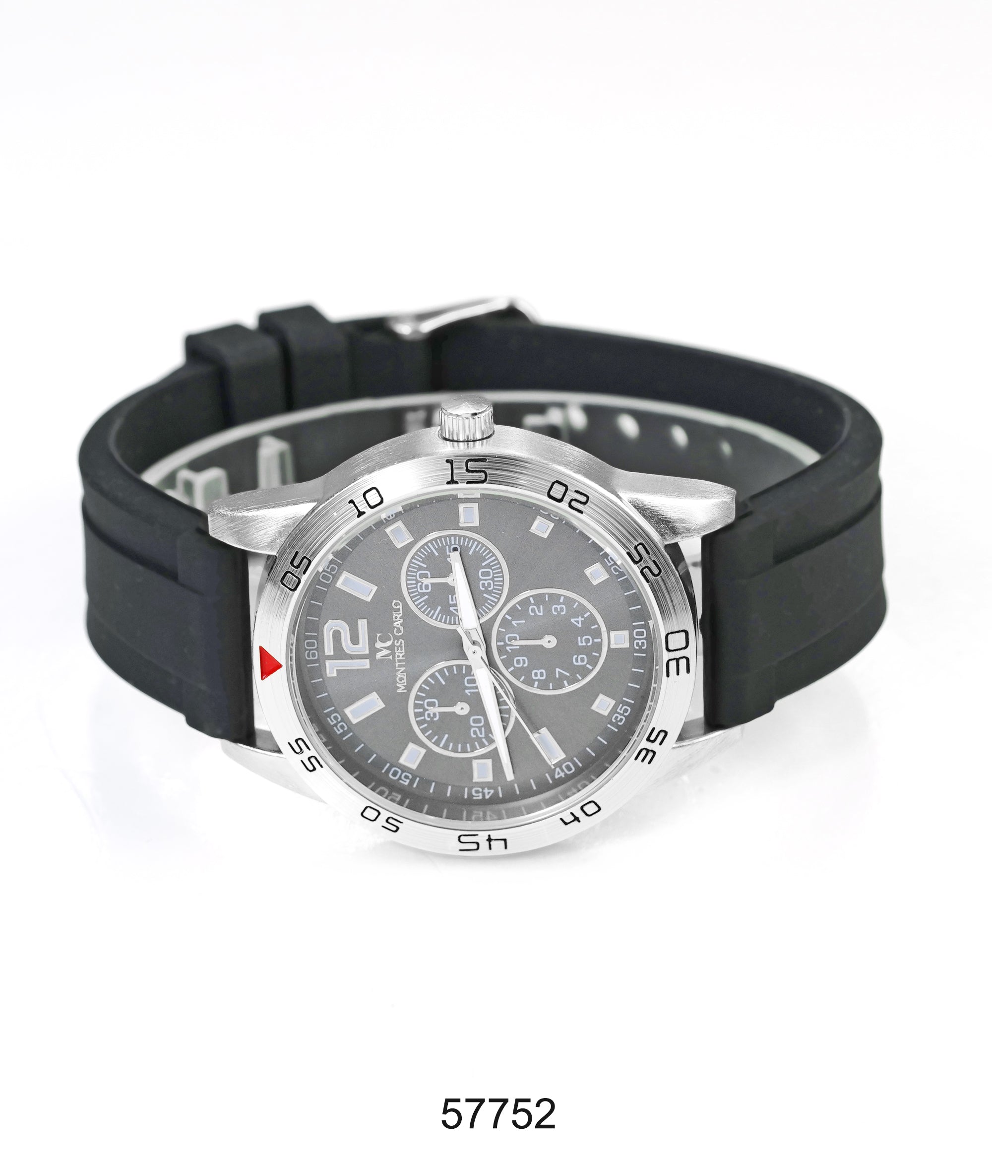 5775-JB-Montres Carlo Silicone Band Watch