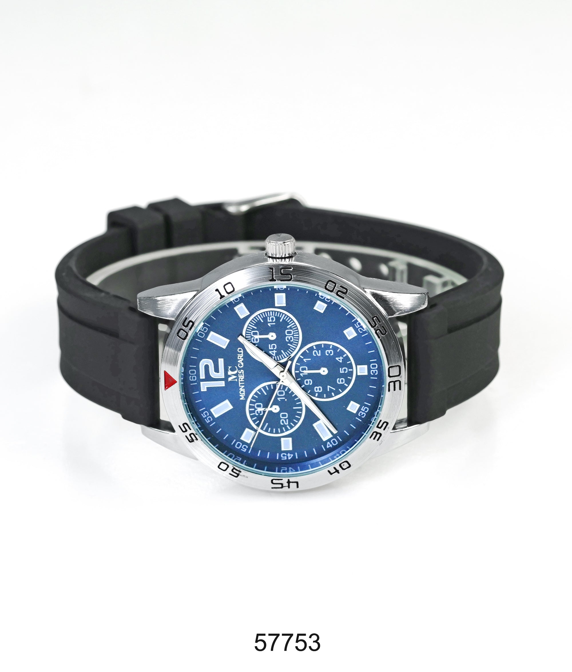 5775-JB-Montres Carlo Silicone Band Watch