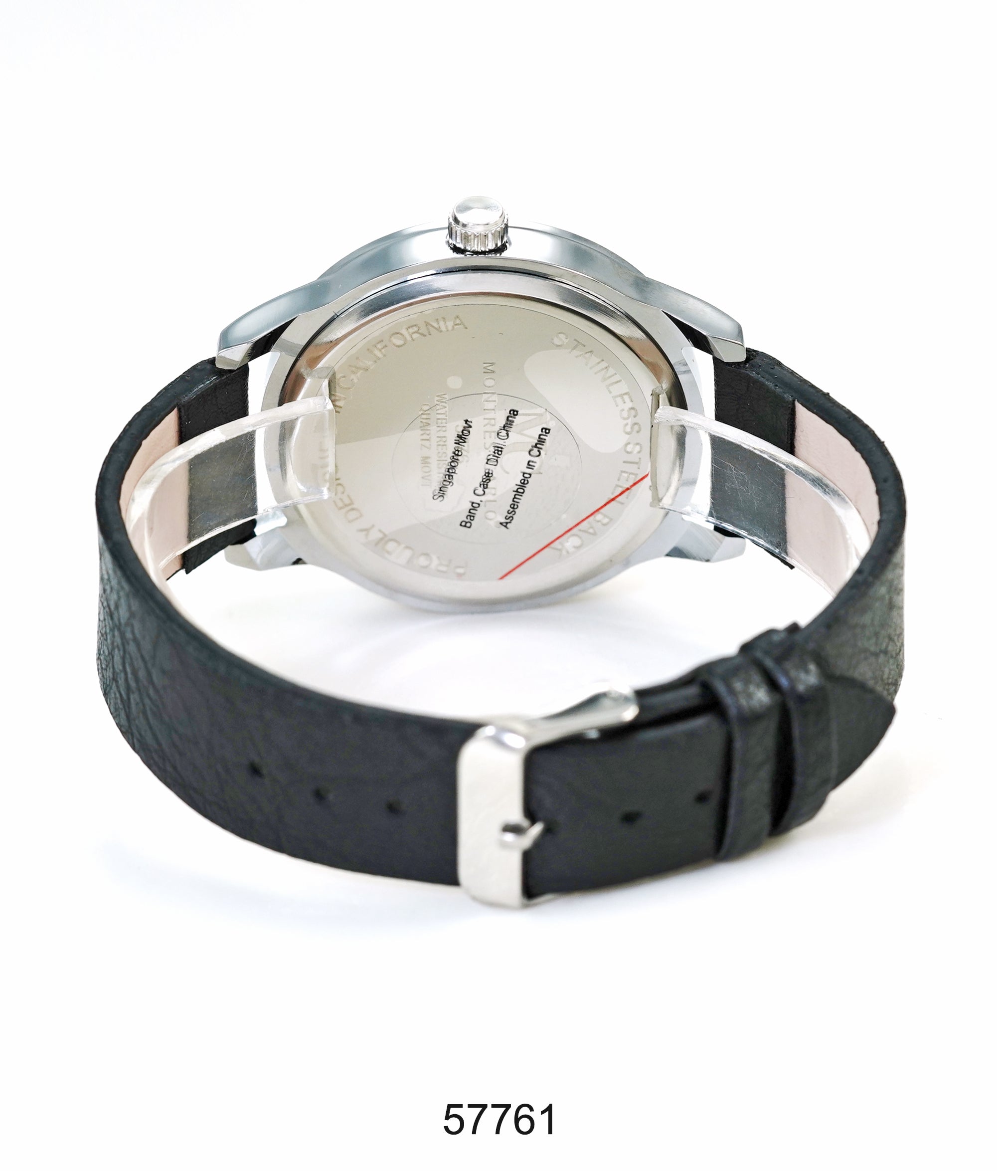 5776-JB-Montres Carlo Silicone Band Watch