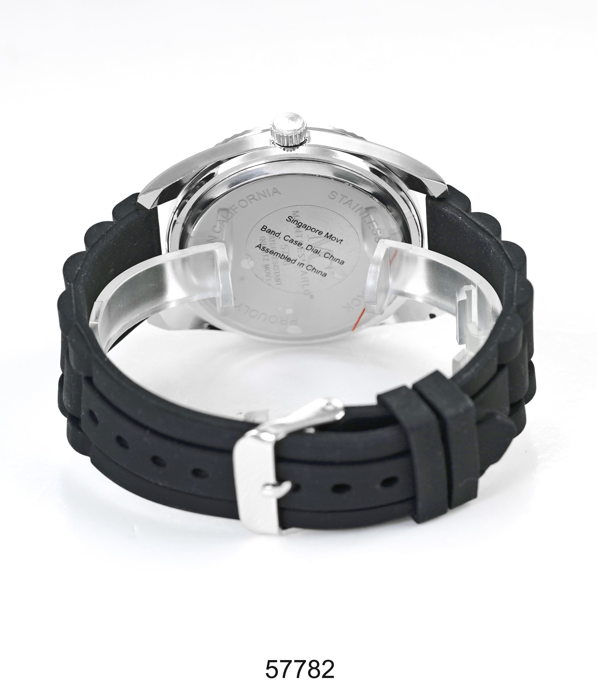 5778-JB-Montres Carlo Silicone Band Watch
