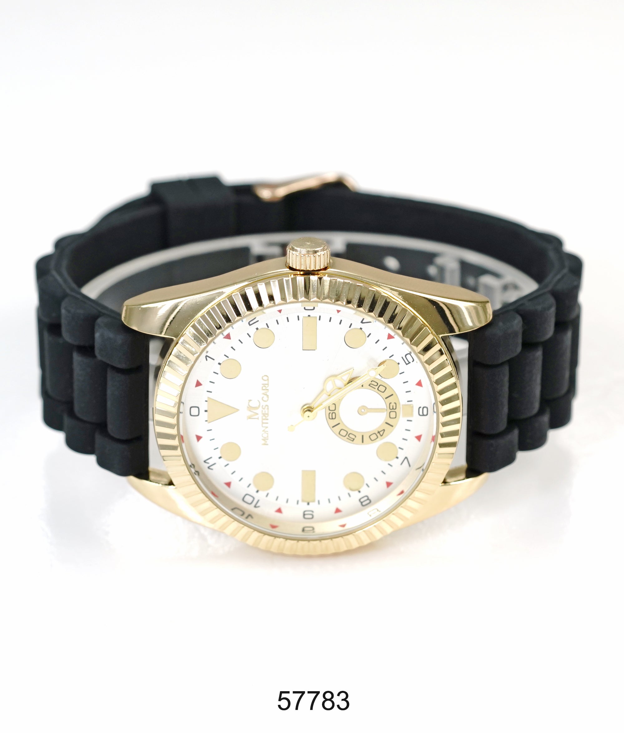 5778-JB-Montres Carlo Silicone Band Watch