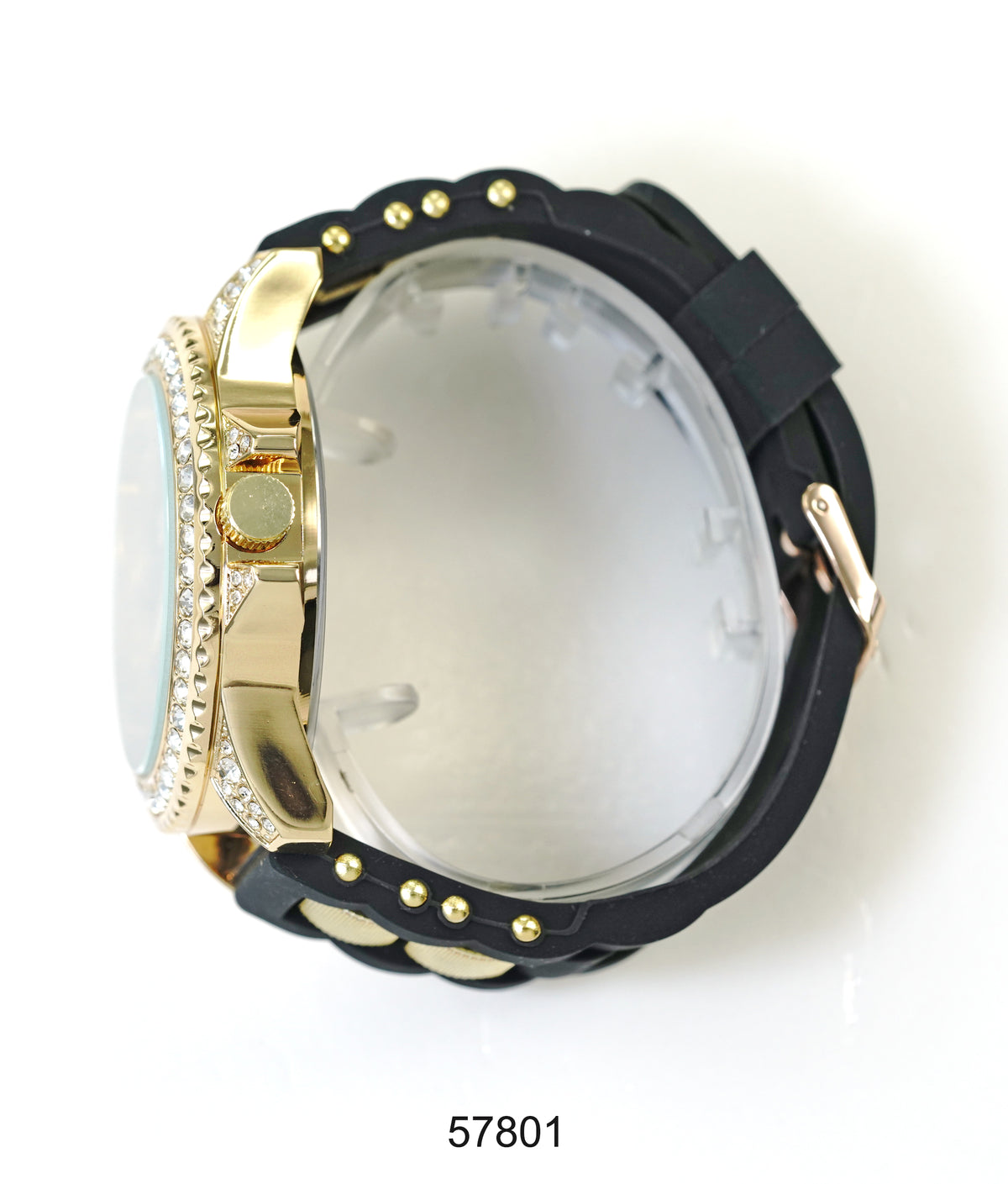 5780-Montres Carlo Silicon Band Watch
