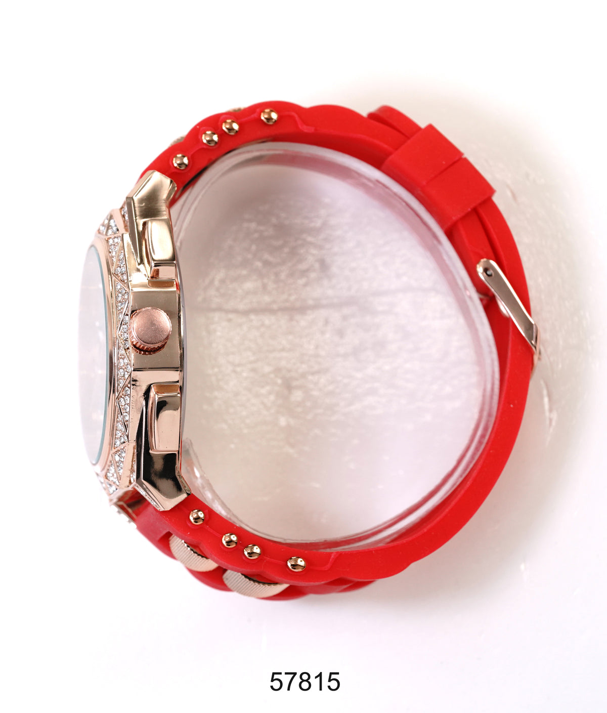 5781-Montres Carlo Silicon Band Watch