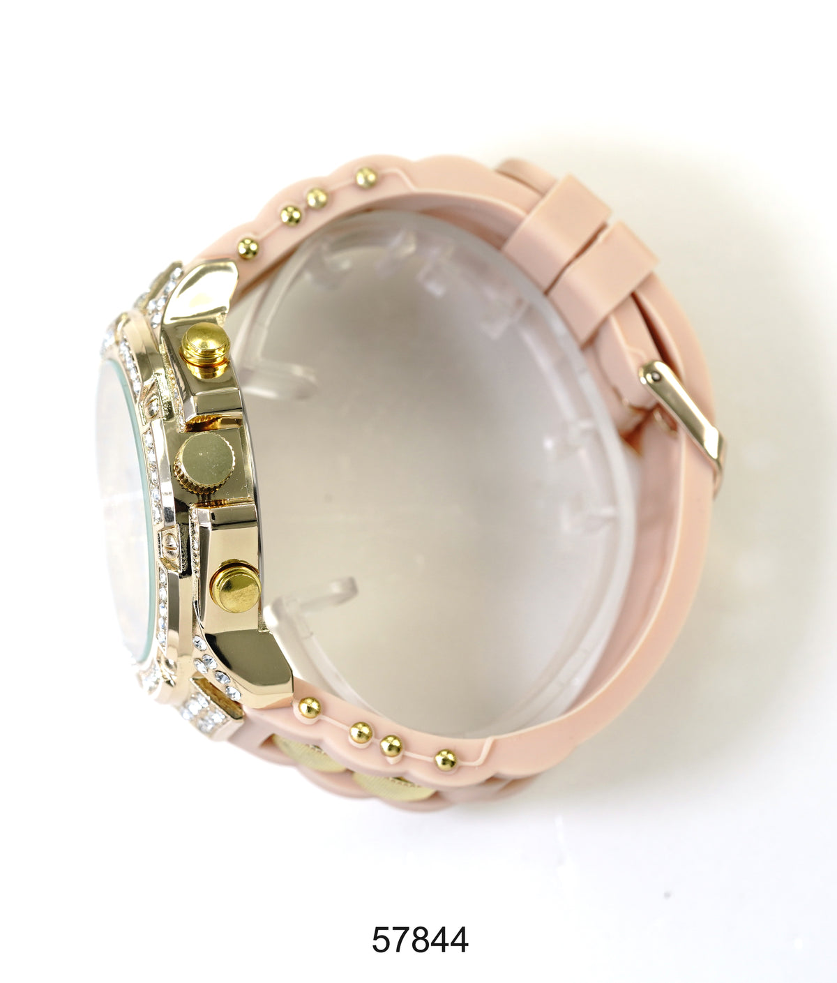5784-Montres Carlo Silicon Band Watch