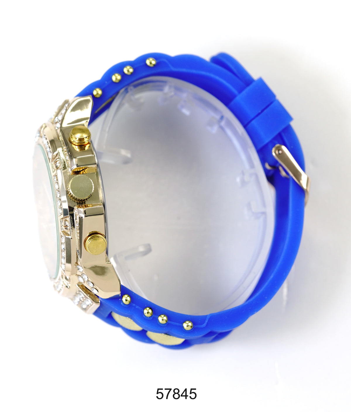 5784-Montres Carlo Silicon Band Watch