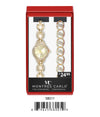 5801-JB - Montres Carlo Jewelry Gift Box with Metal Watch