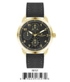 5810-Montres Carlo Faux Leather Band Watch