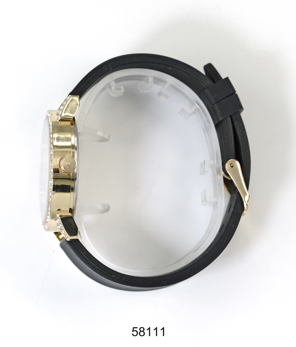 5811-Montres Carlo Silicon Band Watch
