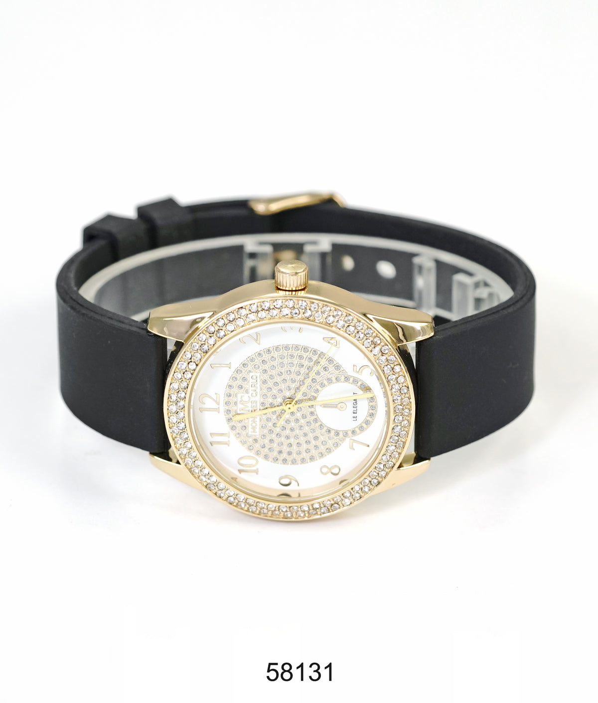 5813-Montres Carlo Silicon Band Watch