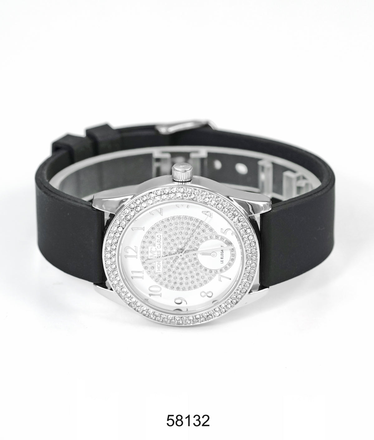 5813-Montres Carlo Silicon Band Watch