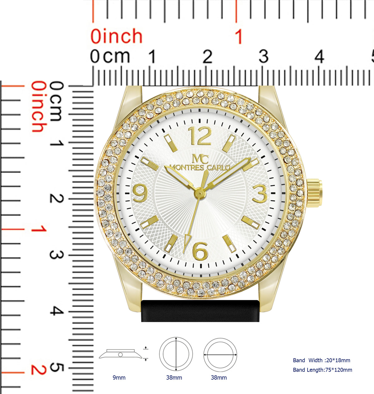 5824-JB8 - Silicon band watch Gift Box Edition
