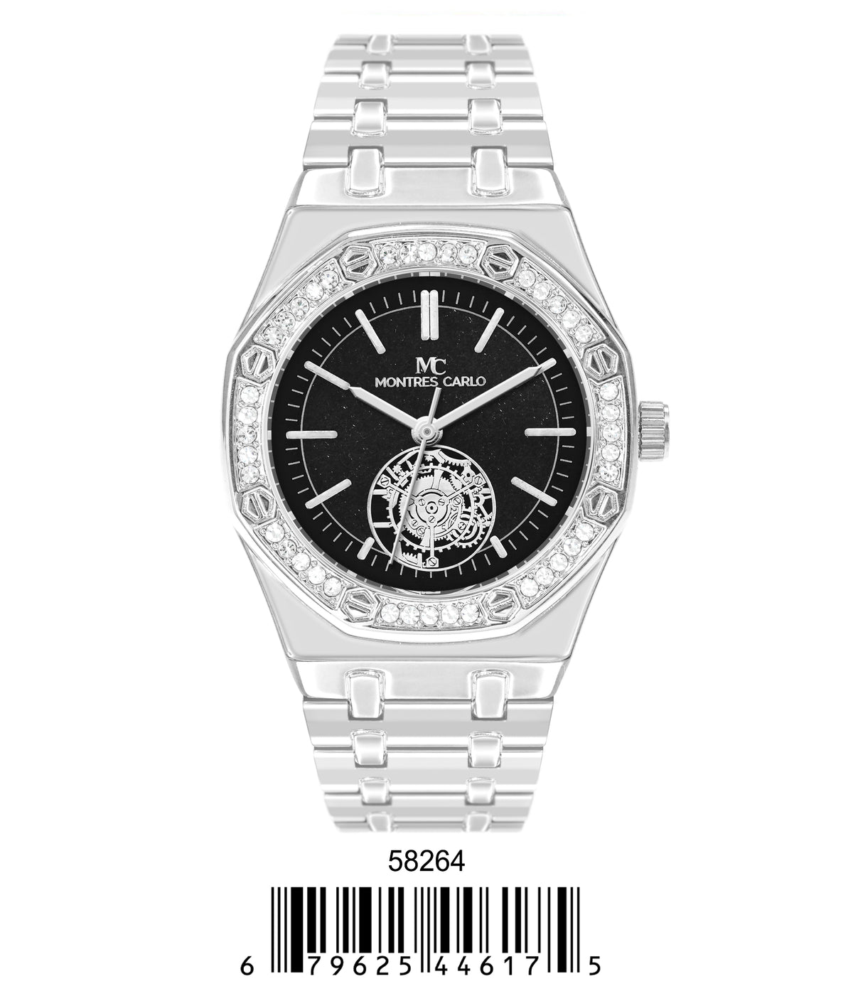 5826-Montres Carlo Metal Band Watch