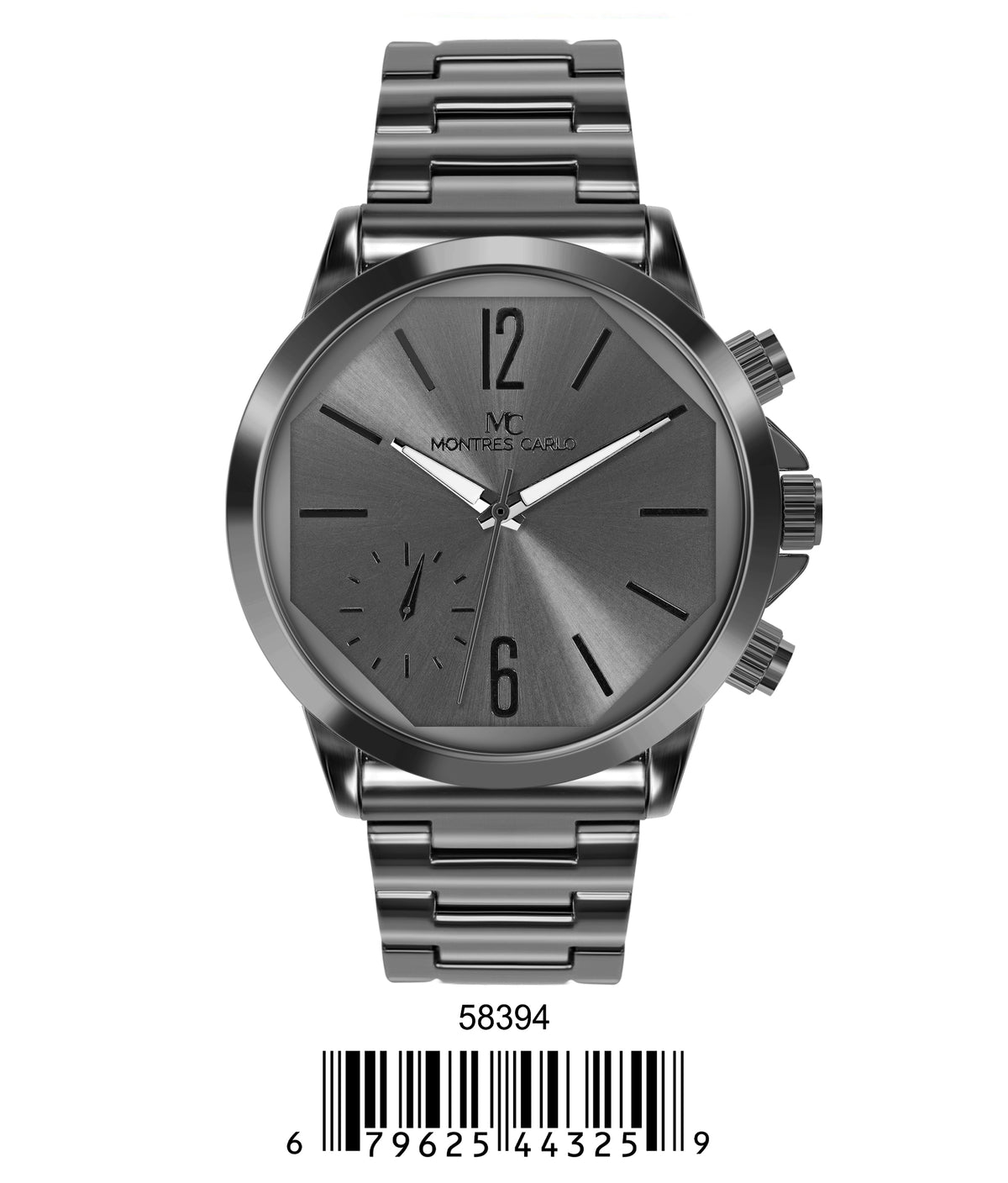 5839-Montres Carlo Metal Band Watch