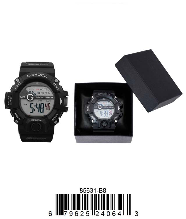 8563-B Digital Sports Watch Gift Box Edition