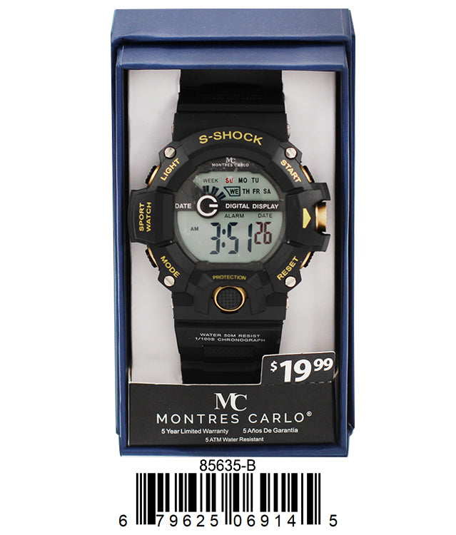 8563-B Digital Sports Watch Gift Box Edition