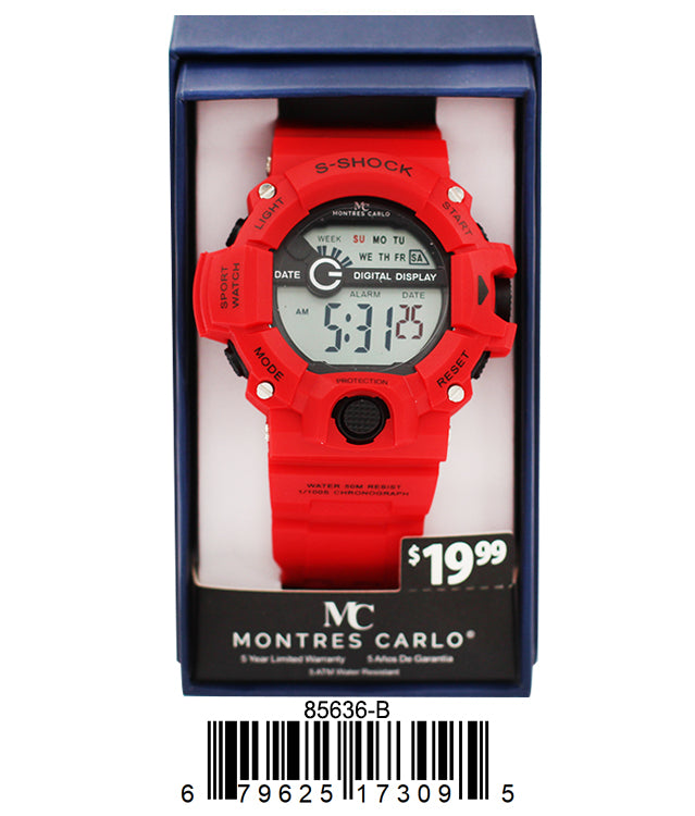 8563-B Digital Sports Watch Gift Box Edition