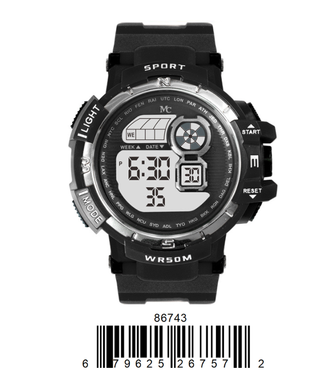 8674 - Digital Watch