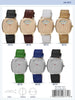 4873 - Vegan Leather Band Watch - Special