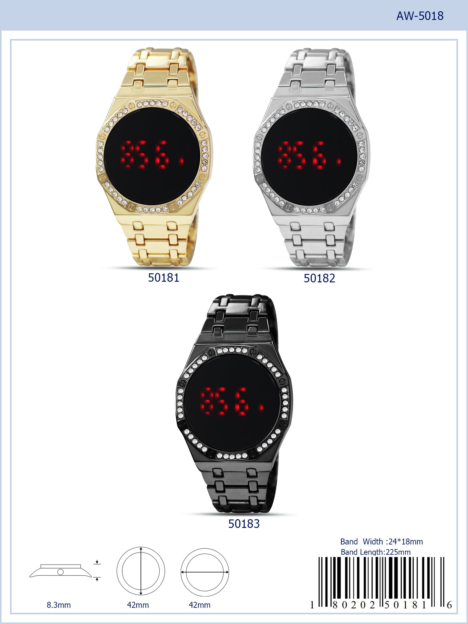 5018 - Reloj LED