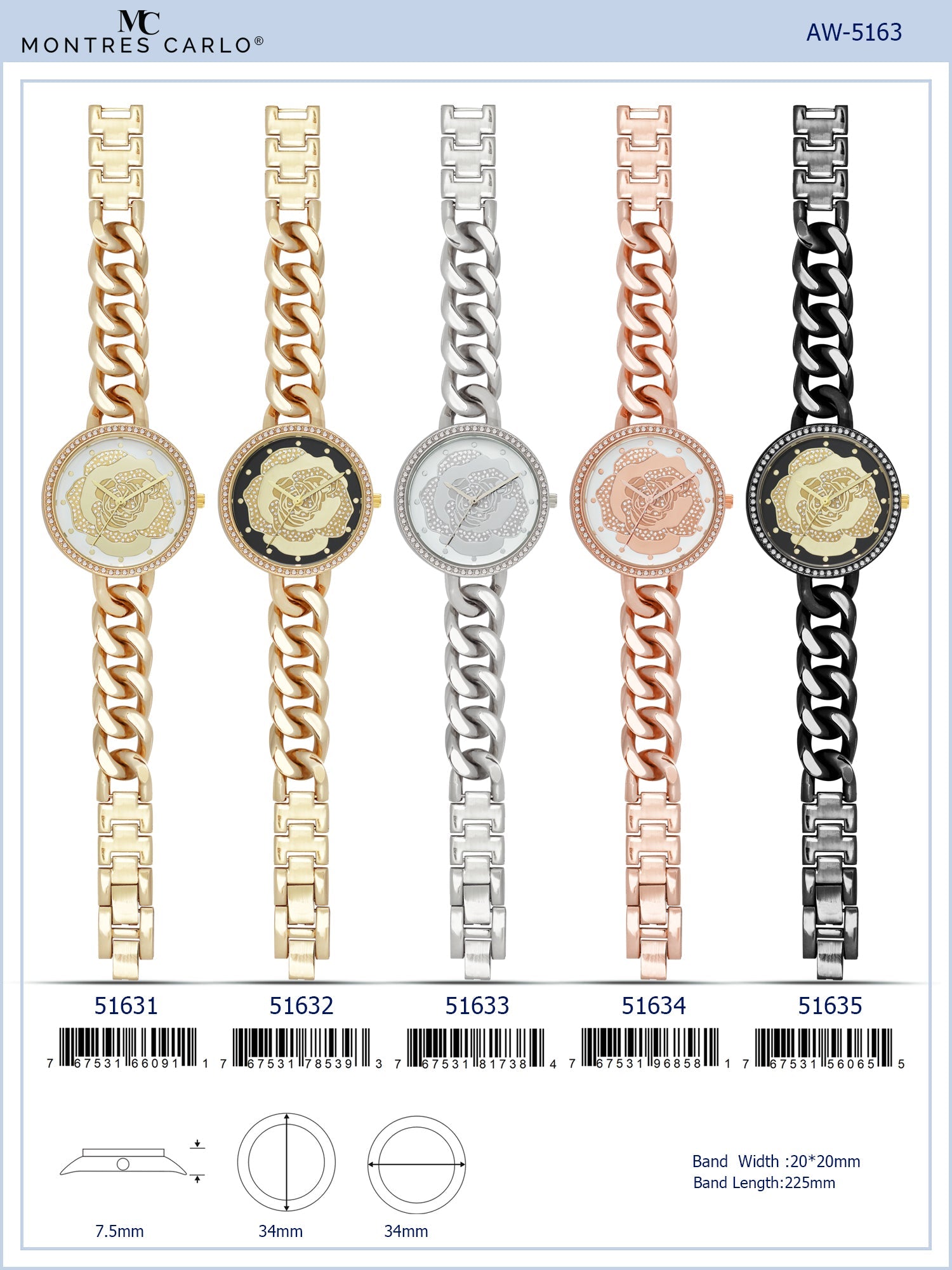 5163 - Bracelet Watch - Special