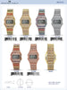 5174 - Iced Retro LCD Watch - Special