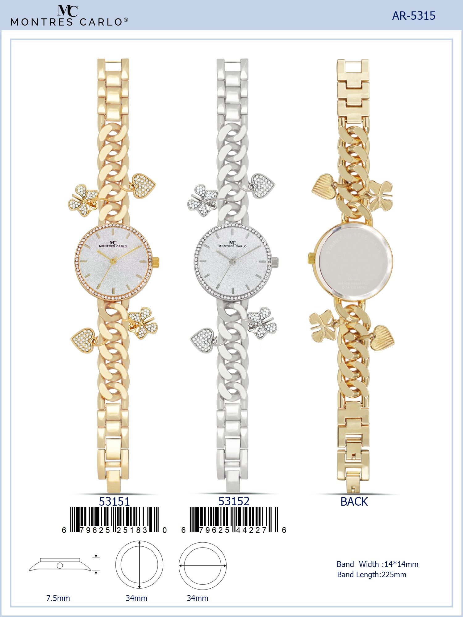 5315 - Bracelet Watch