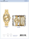 5755 -JB - Montres Carlo Jewelry Gift Box with Metal Watch