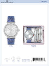 5779-JB - Leather band watch Gift Box Edition