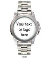 3545 - Reloj con correa de metal personalizable