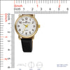 3736 - Reloj con correa de cuero vegano