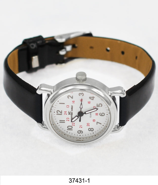 3743 - Vegan Leather Band Watch