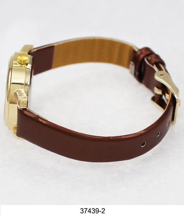 3743 - Vegan Leather Band Watch