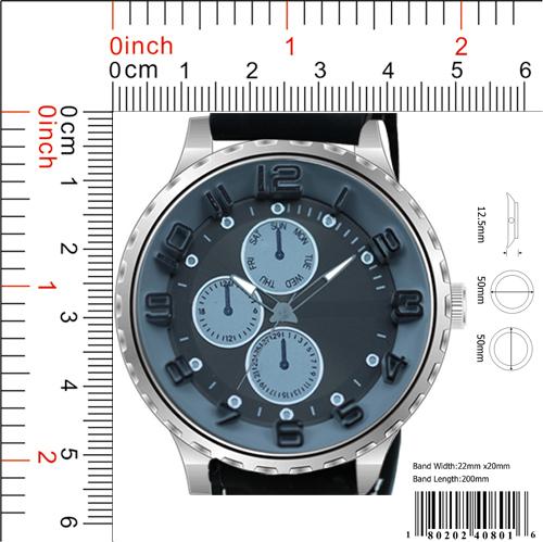 4080 - Reloj con correa de silicona
