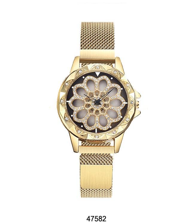 4758 - Magnetic Mesh Band Watch