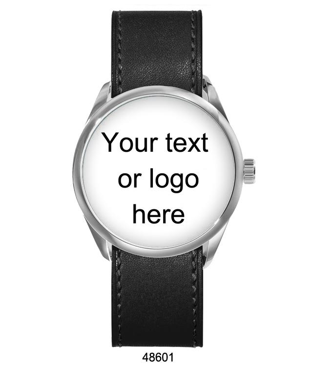 4860 - Reloj personalizable con correa de cuero vegano