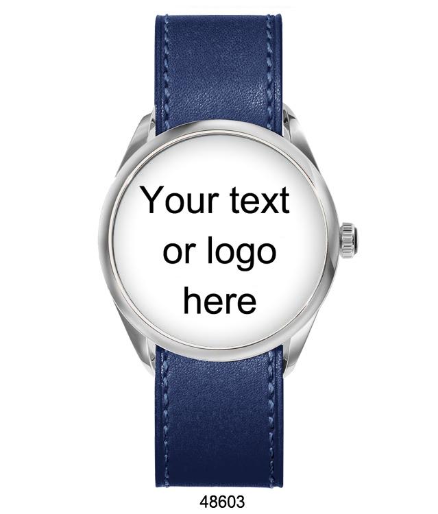 4860 - Reloj personalizable con correa de cuero vegano