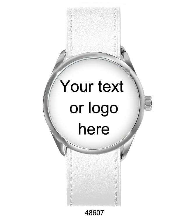 4860 - Reloj personalizable con correa de cuero vegano