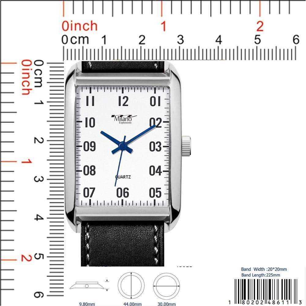 4861 - Reloj con correa de cuero vegano