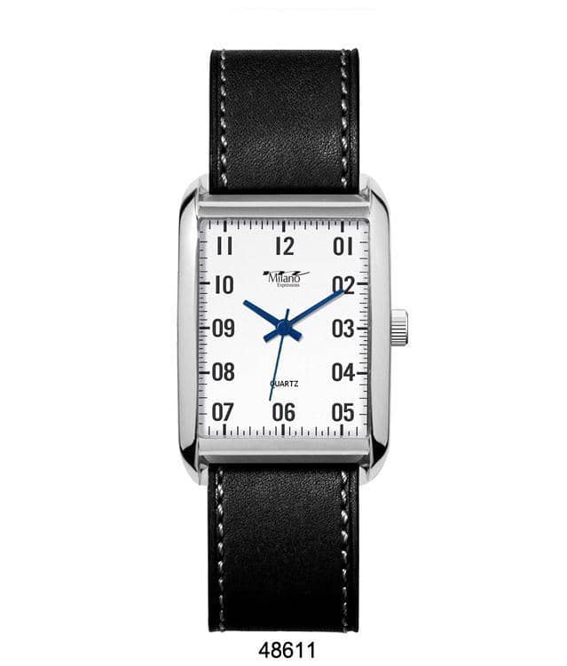 4861 - Reloj con correa de cuero vegano
