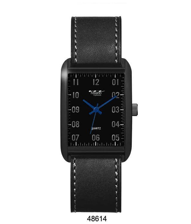 4861 - Reloj con correa de cuero vegano