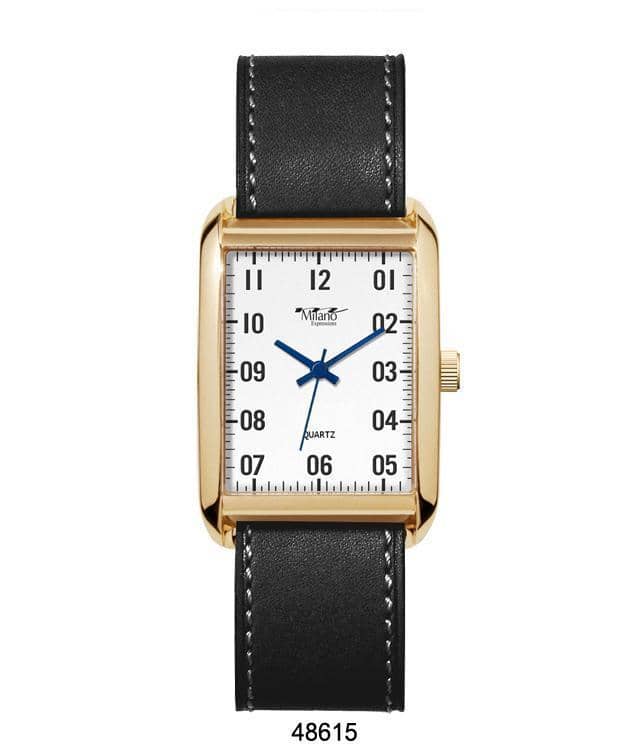 4861 - Vegan Leather Band Watch