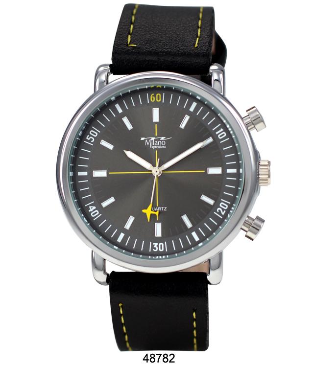 4878 - Vegan Leather Band Watch