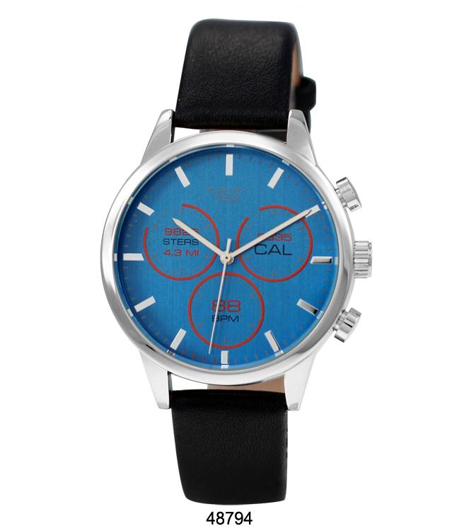 4879 - Vegan Leather Band Watch