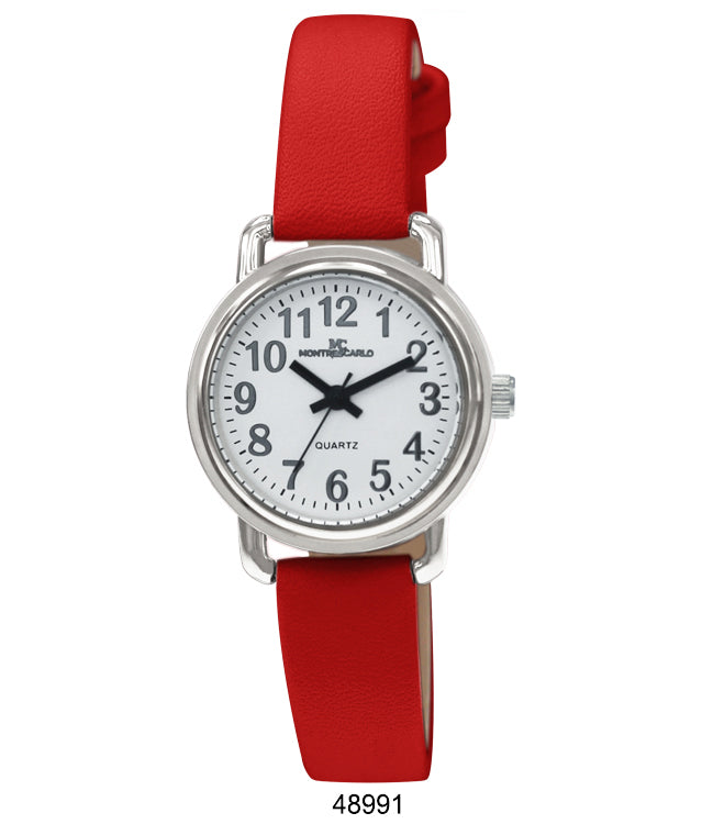 4899 - Vegan Leather Band Watch
