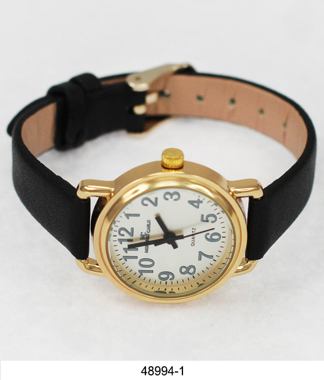4899 - Vegan Leather Band Watch